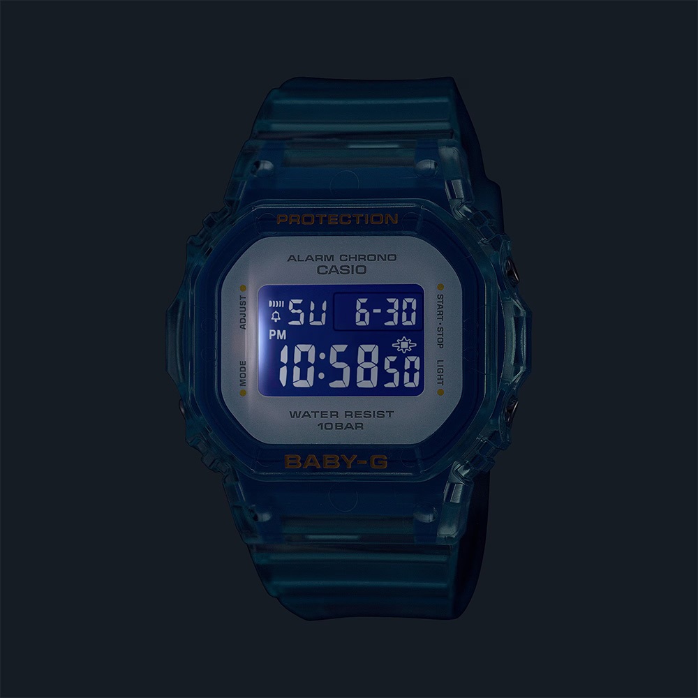 Casio Baby-G นาฬิกาข้อมือผู้หญิง สายเรซิน รุ่น BGD-565SJ(BGD-565SJ-9,BGD-565SJ-7,BGD-565SJ-2)