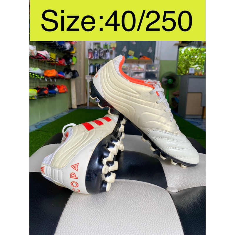 Adidas Copa Size:40/250 รองเท้าสตั๊ดมือสองของแท้ทั้งร้าน