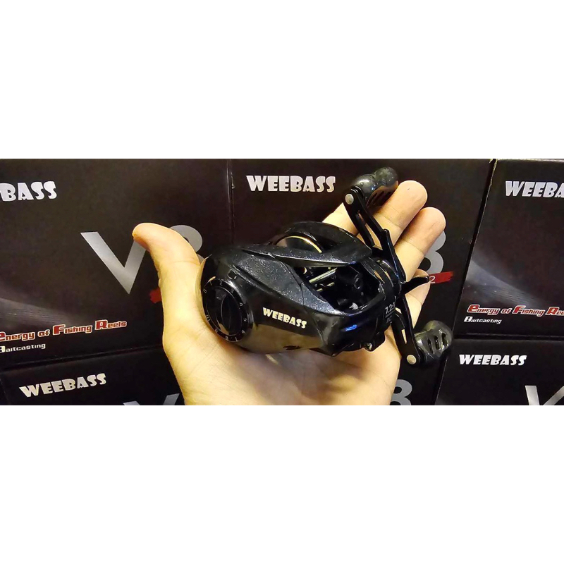 WEEBASS V8 ใหม่ล่าสุด VER.2  รอก Baitcasting