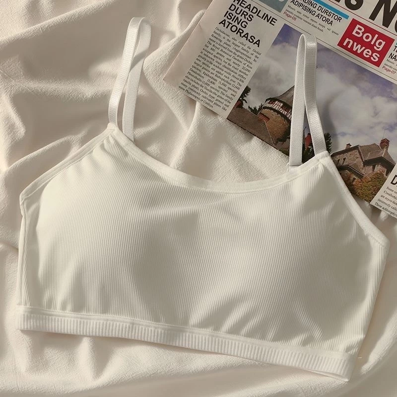 [Y D]🔥พร้อมส่ง🔥เสื้อชั้นในเด็กผู้หญิง สปอร์ตบราผู้หญิง ผ้าฝ้าย(ฟรีไซส์) ตะขอหลัง#501 thumbnail 8