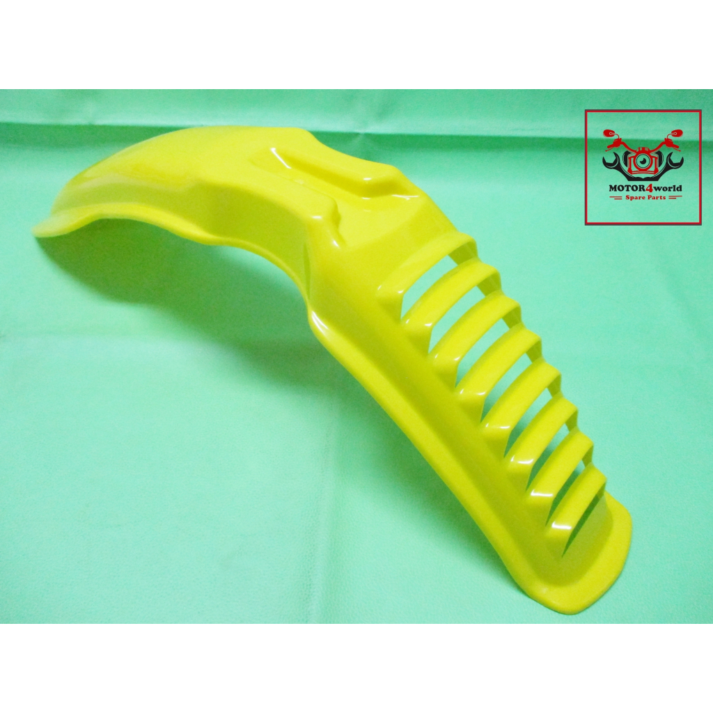 FRONT FENDER PLASTIC YELLOW Fit For YAMAHA DT125 DT175 // บังโคลนหน้า พลาสติก สีเหลือง