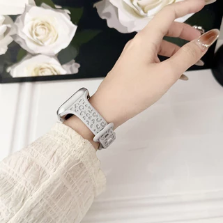 เสือดาวพิมพ์สายนาฬิกาซิลิโคนเหมาะสำหรับ iWatch series11 10 9 8 7 6 se ultra 49mm44mm45mm i watch5 4 3 2 41mm38mm40mm42mm