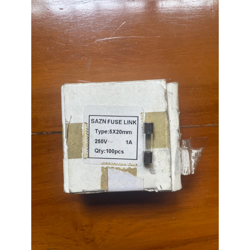 FUSE LINK 5x20mm 250V 1A “SAZN”