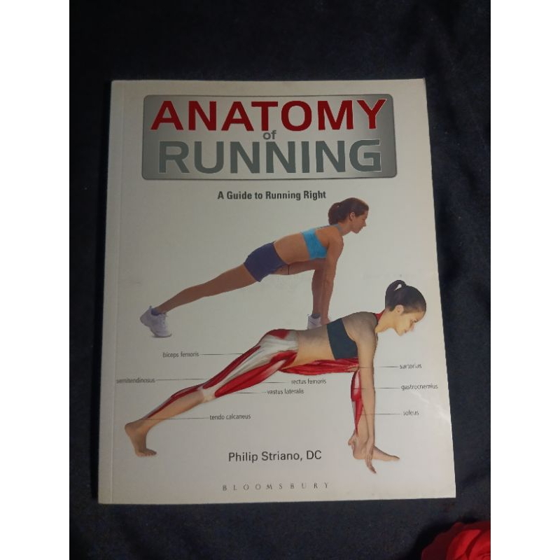 anatomy of running a guide to running right philip striano, dc used book