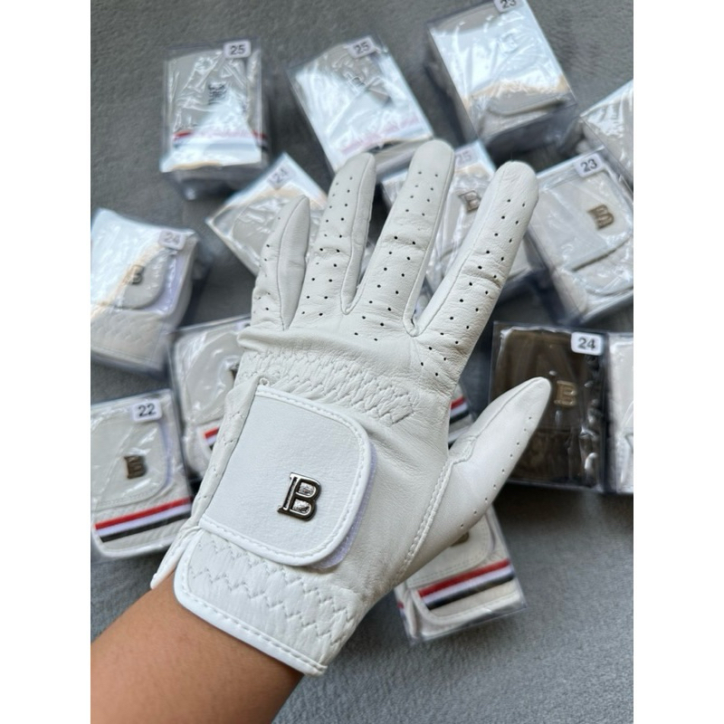 ถุงมือกอล์ฟหนังแกะแท้ 100% จากเกาหลี 🇰🇷 Brence - รูปที่ 6
