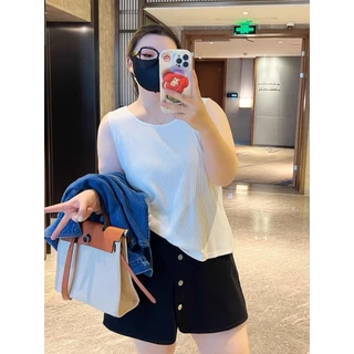 #521-(7สีพร้อมส่ง）เสื้ิอกล้ามสาวอวบ เสื้อกล้ามผู้หญิง ผ้านิ่ม ยืดได้เยอะ ส่งจากไทย