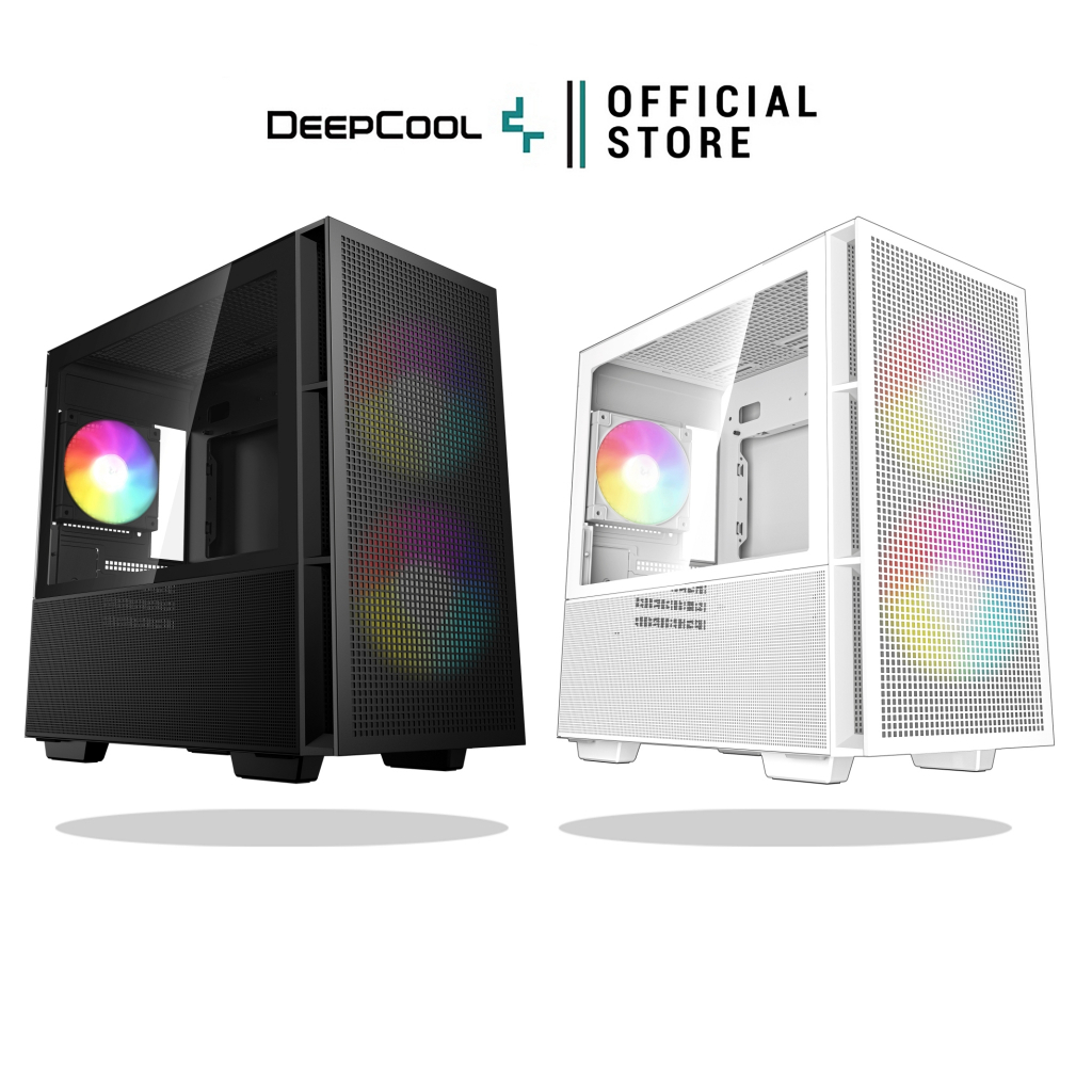 เคสคอมพิวเตอร์ DEEPCOOL - PC CASE M-ATX CH360 / CH360 WHITE รับประกัน 1 ปี