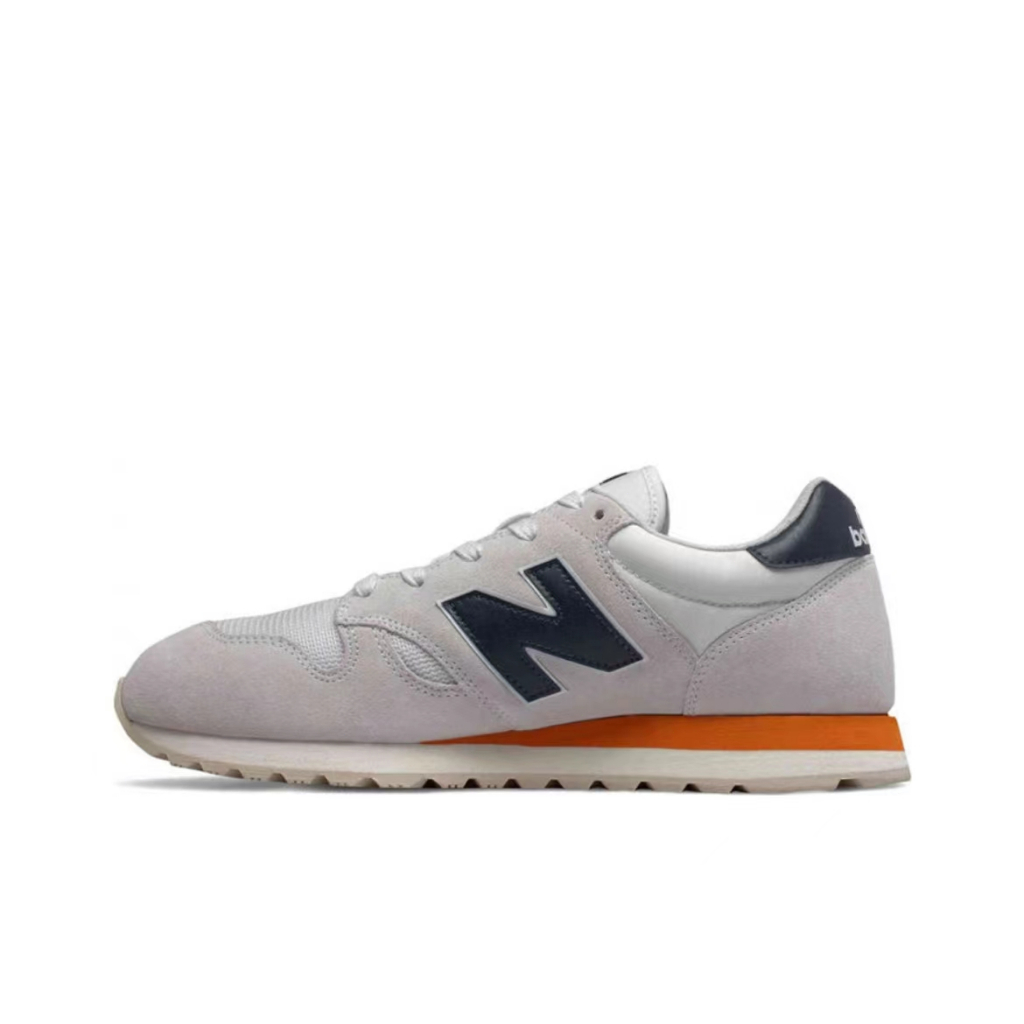 New Balance NB 520 ของแท้ 100% สะดวกสบาย Unisex การดูดซับแรงกระแทกป้องกันการลื่นไถลสวมรองเท้าทำงานลำ