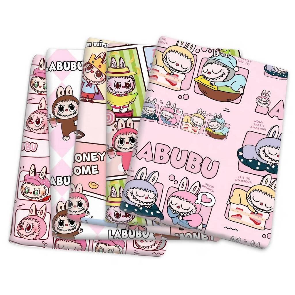 Preorder-ผ้าโพลีผสมคอตตอน พิมพ์ระบบDigital หน้ากว้าง145ซม. Polyester 65%, Cotton 35%
