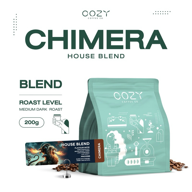 Chimera (House Blend) | กาแฟคั่วกลาง | CozyCoffeeCo.