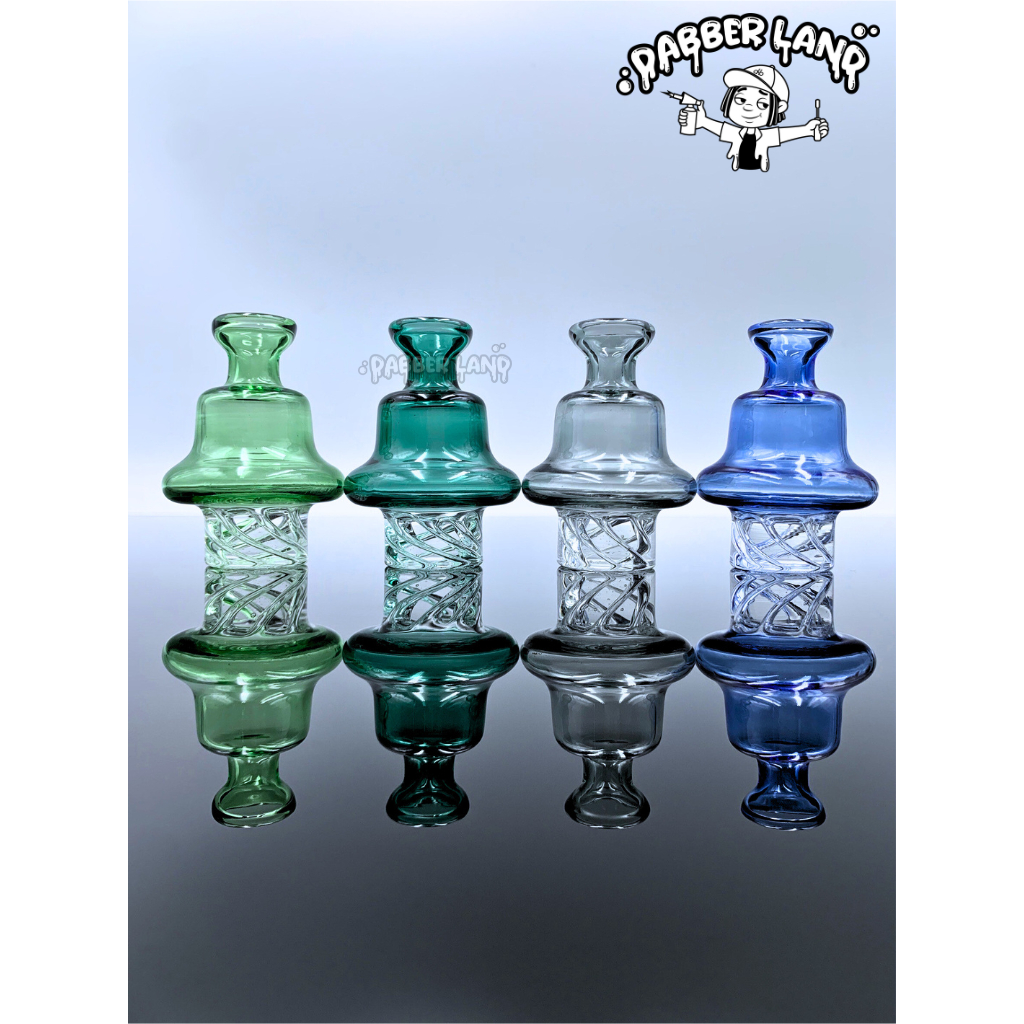 Cyclone Bell Vortec UFO Carb Cap For Quartz Banger คาร์ปแค๊บ ฝาปิด ควอตซ์แบงเกอร์ ( DPGCC011 ) ( DL52 )