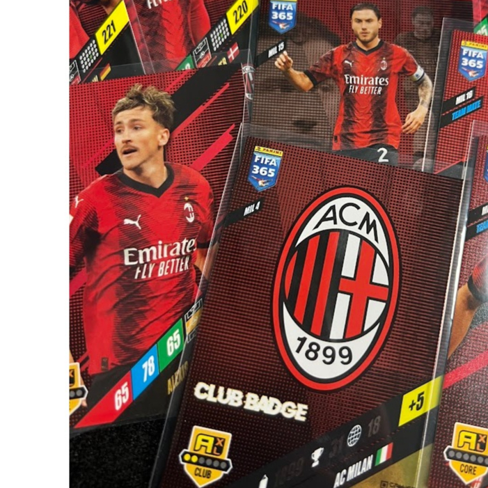 AC MILAN / ADRENALYN XL PANINI CARDS / FOOTBALL 365 2024 - Choose from  List + FREE GIFT