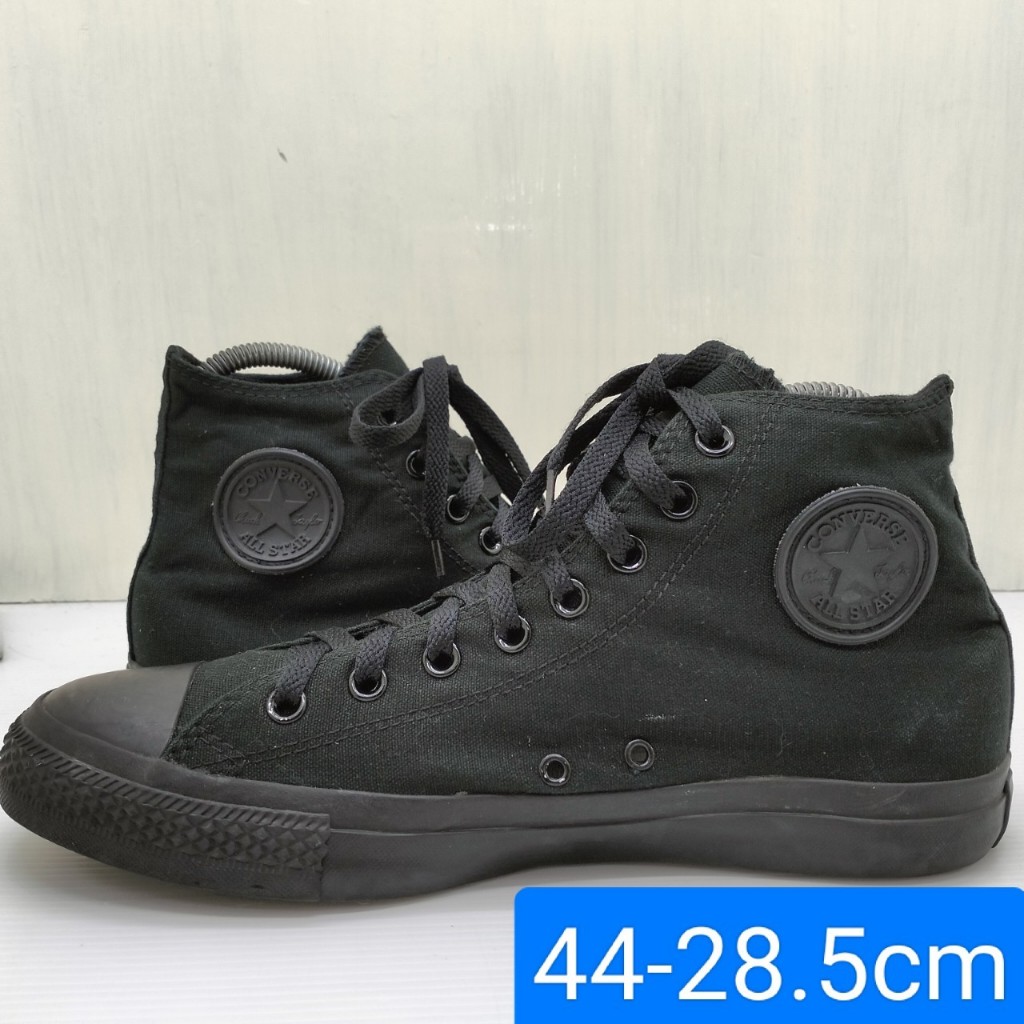 รองเท้าผ้าใบมือสอง ชาย converse chuck taylor all star high black size 44 -28.5 cm สุดคุ้ม