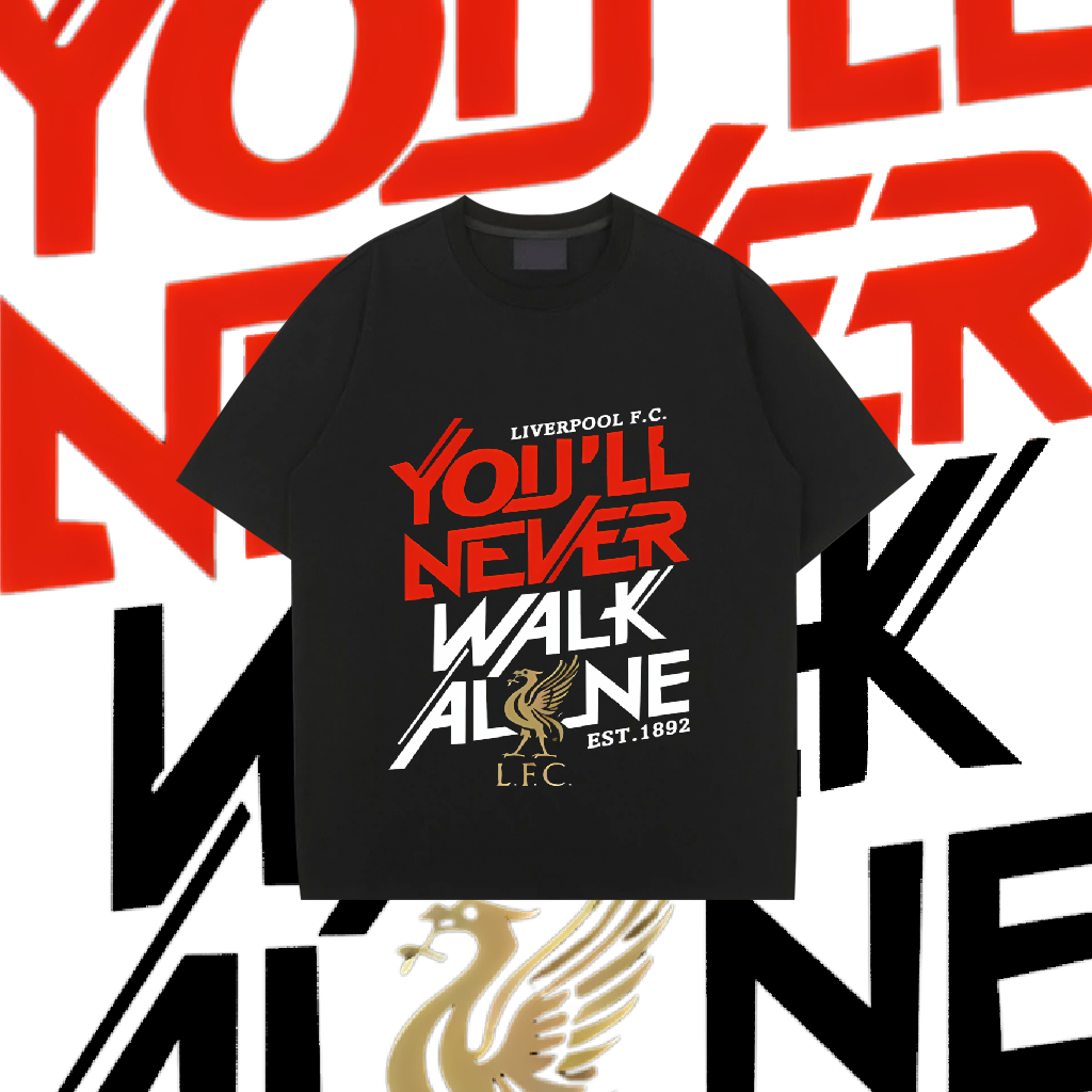 เสื้อยืดพรีเมียร์ลีก คลอปป์ ซาลาห์ เสื้อยืดแขนสั้นลิเวอร์พูลแบบเดียวกัน Liverpool