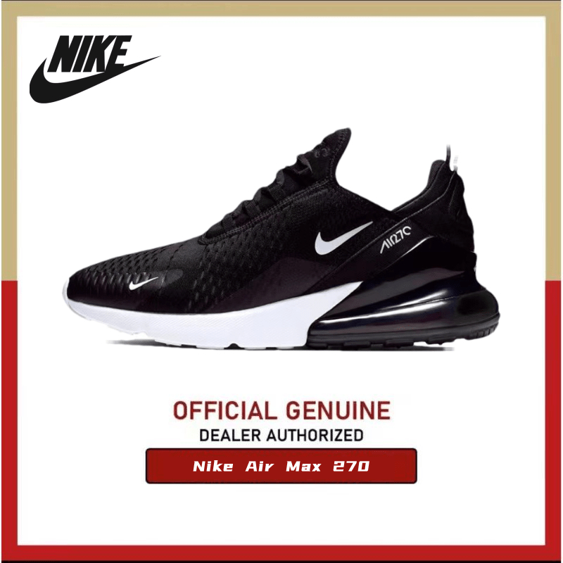 🌟ของแท้100%🌟 Nike Air Max 270 " Black " รองเท้ากีฬา AH8050 - 002