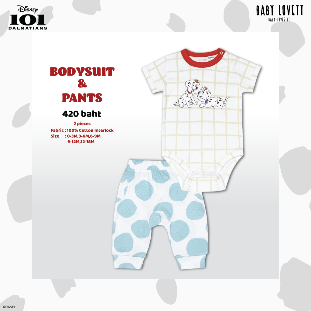 Disney101 Dalmatians - Bodysuit  Pants