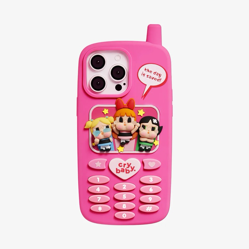 CRYBABY × Powerpuff Girls Series-Phone Case 15 Pro Max