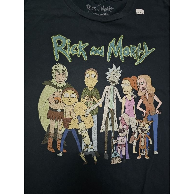 เสื้อยืดมือสอง​ Rick and Morty