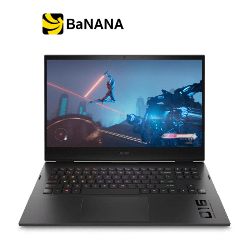 โน๊ตบุ๊ค HP OMEN 16-wf1072TX Shadow Black by Banana IT