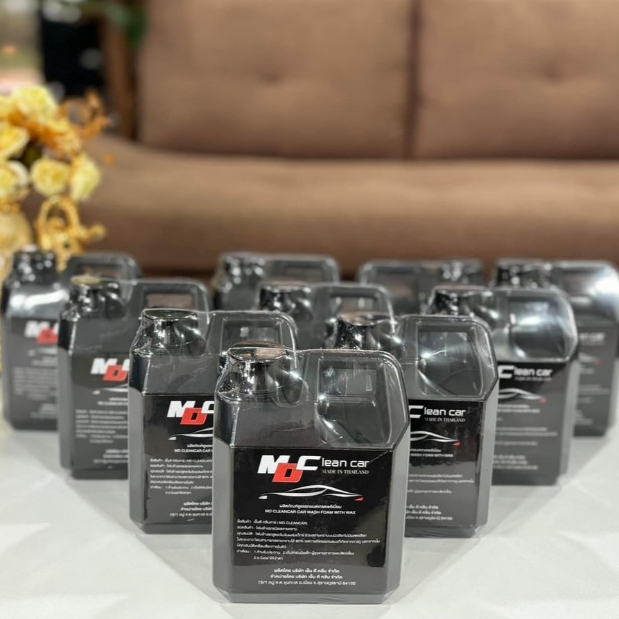 MD เปิดบิลโฟม 10 ลอน โฟมล้างสีรถ โฟมสลายคราบ น้ำยาล้างรถ โฟมล้างรถไม่ต้องถู ล้างรถง่ายๆ 5 นาที ลดรอยขนแมวจากการถู