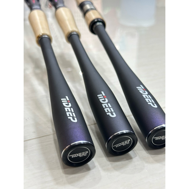 TITAN TiDEEP คันจริงสวยมากกกก X-cross ทั้งคัน  ด้ามคาร์บอน ก๊อกแท้ แอ็คชั่นสวยๆ คันเด้งๆเซนต์ดี Powe