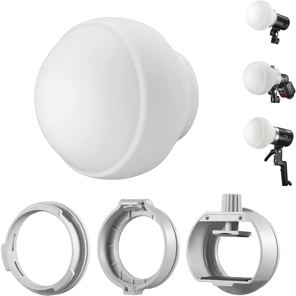 Godox Softbox ML-CD15 Diffusion Dome ซ๊อฟบ๊อกทรงกลมสำหรับ แฟลชหัวเหลี่ยม แฟลชหัวกลม