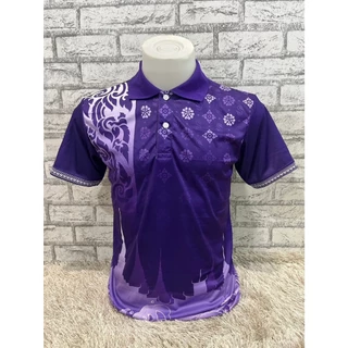 เสื้อโปโล ลายไทย04 ผ้าไมโคร ใส่ได้ทุกเพศ