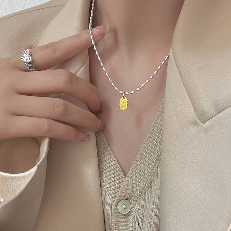 🇹🇭พร้อมส่งจากไทย สร้อยคอแฟชั่น สไตล์มินิมอล สร้อยไปทะเล ใส่ได้ Unisex หญิงและชาย