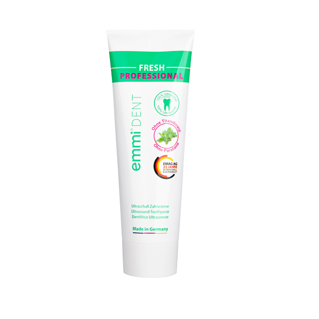 Emmi-dent Fresh Nano Toothpaste ยาสีฟัน รสเฟรช (กล่อง 1 หลอด) สำหรับแปรงสีฟัน Emmi-dent