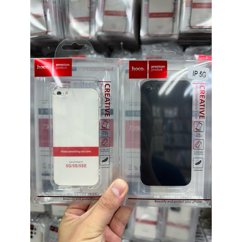 HOCO สำหรับไอโฟนรุ่น Case i5 / 5s เคสTPU เคสนิ่ม