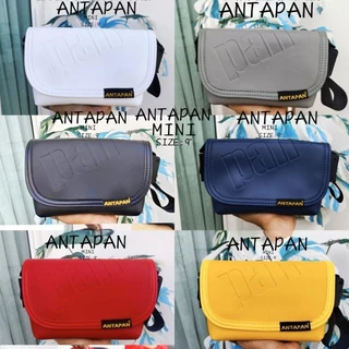 ANTAPAN MINI กระเป๋าผ้าใบรุ่นใหม่ทรงสวย ขนาด 9นิ้ว ฝาปิดแม่เหล็ก สายเบลอย่างดี ปรับสั้นยาว สะพายข้าง (ของแท้100%)