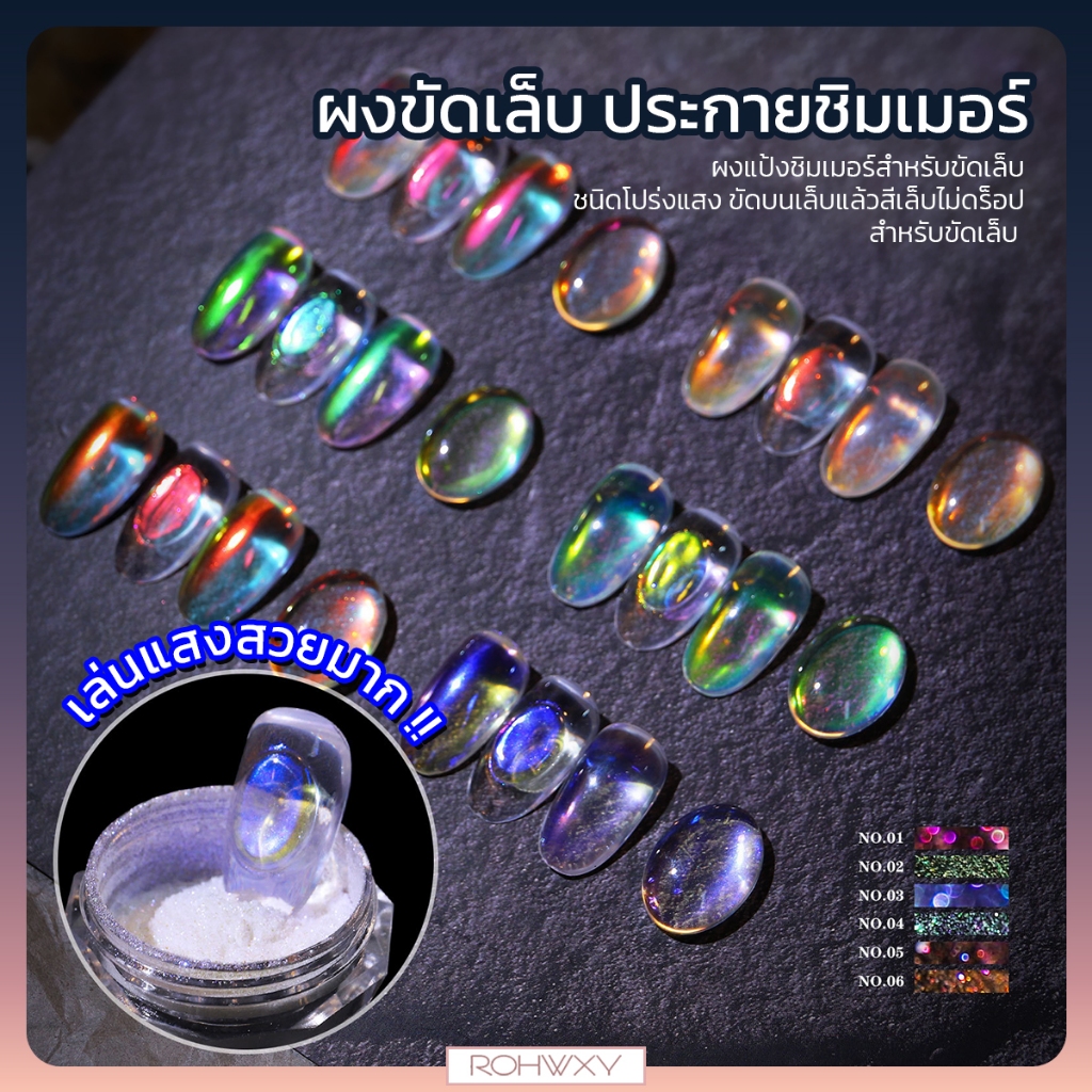 ผงไอซ์สกิน ผงขัดเล็บ ไอซ์ใสป๊อปไวท์เทนนิ่งสำหรับแต่งเล็บ *พร้อมส่งในไทย*
