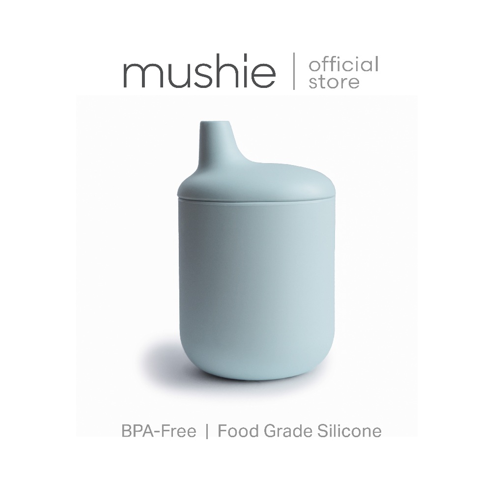 Mushie Silicone Sippy Cup ถ้วยหัดดื่มซิลิโคน