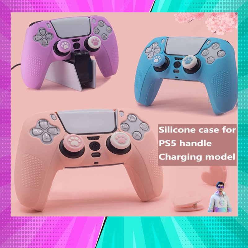 ซิลิโคน PlayStation 5 Silicone Case สไตล์ญี่ปุ่น สินค้าคุณภาพ จัดส่งไวภายใน 24 hr.