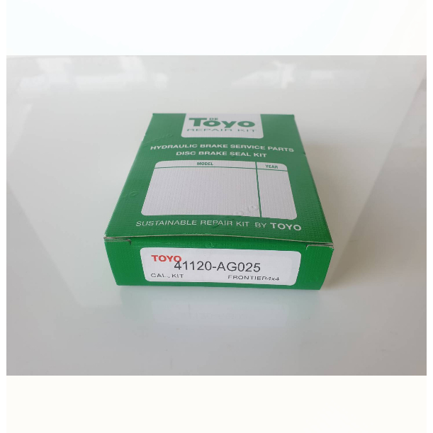 ชุดซ่อมยางดิสเบรคหน้า NISSAN FRONTIER,D22,ZD30 4WD ยี่ห้อ TOYO JAPAN ชุดละ350บาท