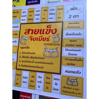 เกมส์เศรษฐีวงเหล้าสายเเข็งจิบเบียร์ NO1 A