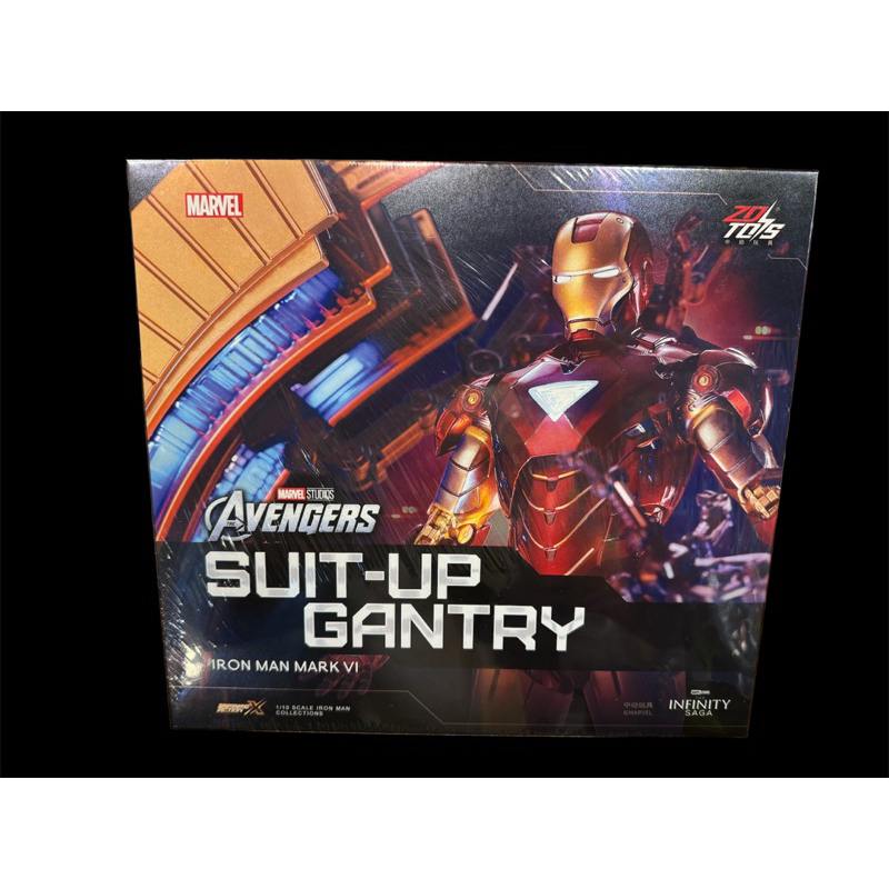 (พร้อมส่ง) ZDTOY IRONMAN MARK 6 SUIT-UP GANTRY