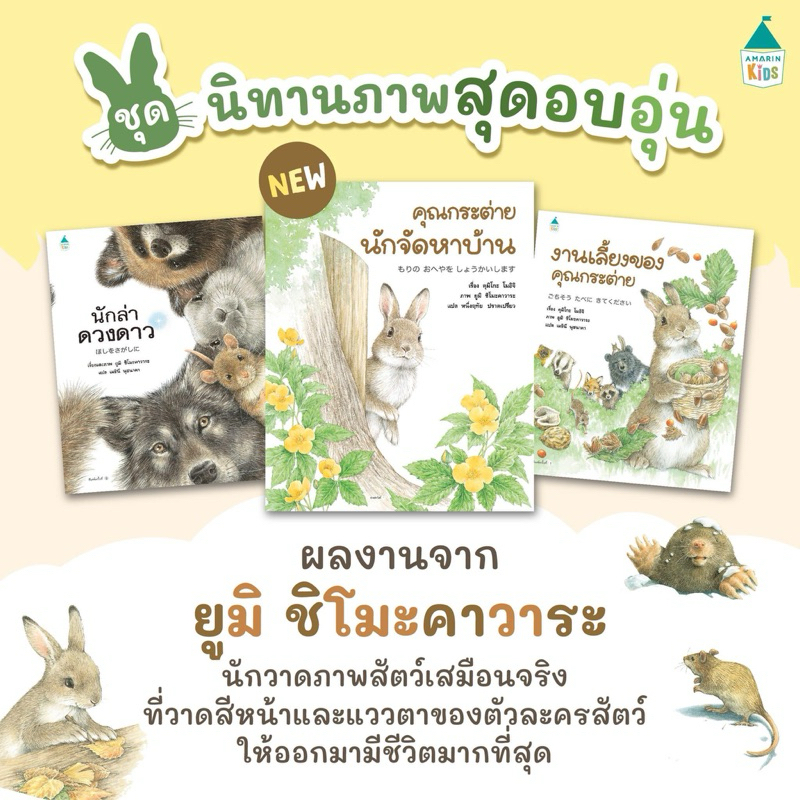Marinshop [ เหลือเพียง .- ในไลฟ์ทุกวัน ] รวมนิทาน ยูมิ ชิโมะคาวาระ คุณกระต่ายนักจัดหาบ้าน งานเลี้ยงของคุณกระต่าย AMR