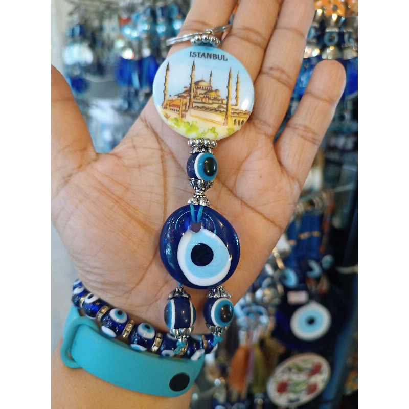 พวงกุญแจ Evil Eye ตุรกี🇹🇷