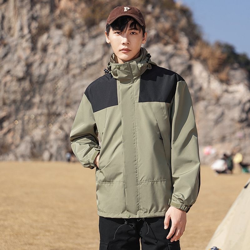 23657#เสื้อแจ็คเก็ตแบบใหม่กันแดดกันฝนกันหนาว BIG SIZE