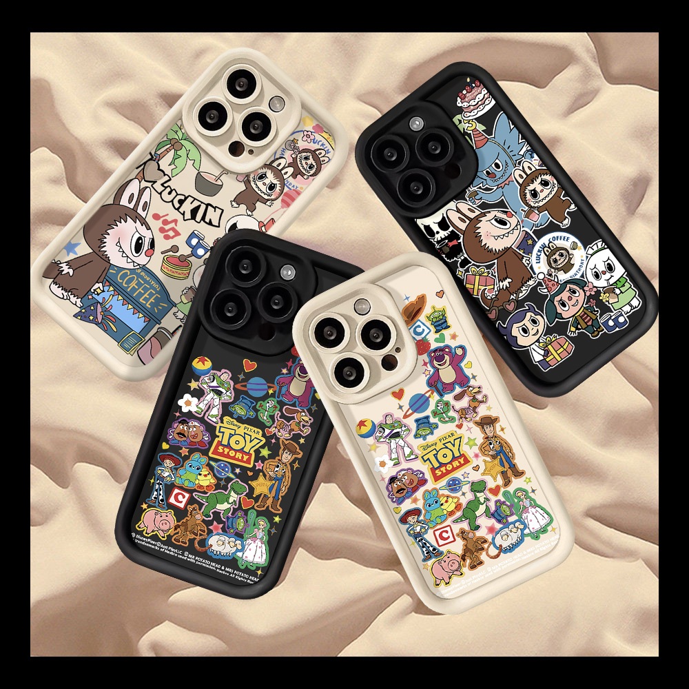 เคสการ์ตูนทอยสตอรี่สุดน่ารักสำหรับ Samsung A15 A12 A23 A24 A13 A53 A34 A31 A14 A05 A54 A50 A32 A04E A05s A11 A20 A30