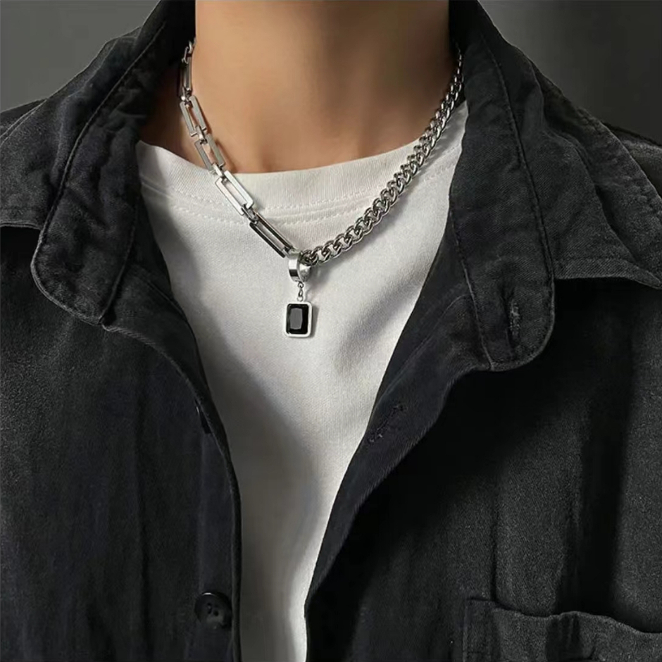 สร้อยคอลายโซ่ผู้ชาย Chain Necklace for Men