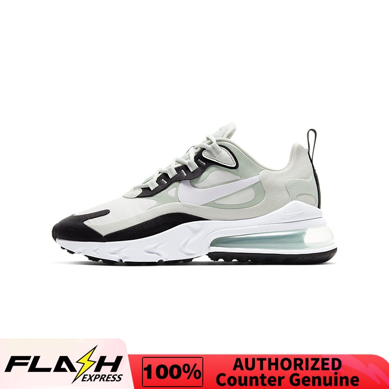 ข้อเสนอพิเศษ Nike Air Max 270 React 'Spruce Aura' Running Shoes CI3899 - 001 The Same Style In The Mall