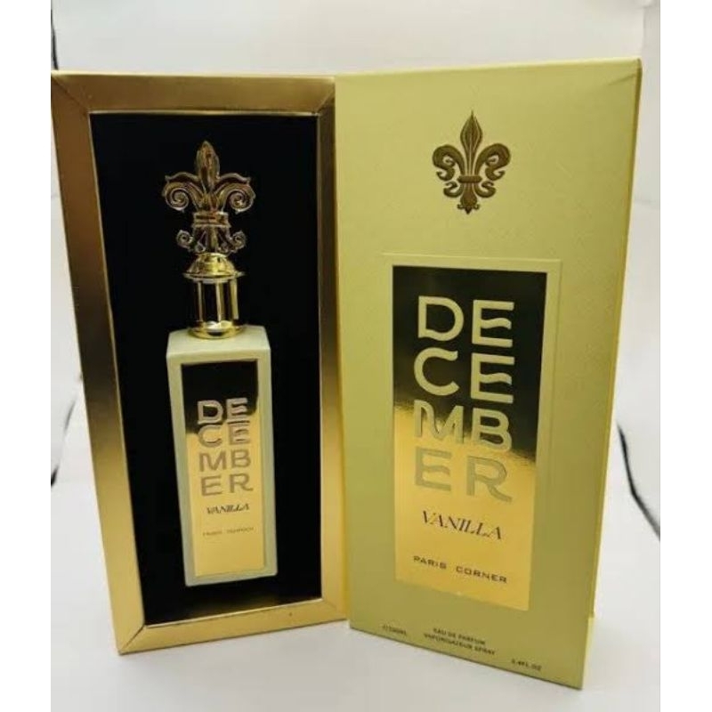 Paris Corne DECEMBER VANILLA 2ml 5ml 10ml