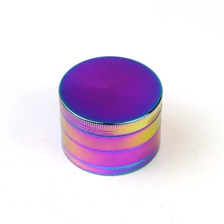 ที่บดสมุนไพร 40มม. 50มม. 55มม. 63มม. Grinder 4 ชั้น 63mm สีทึบ วัสดุโลหะ บดได้ละเอียด พกพาสะดวก พร้อมส่งจากไทย