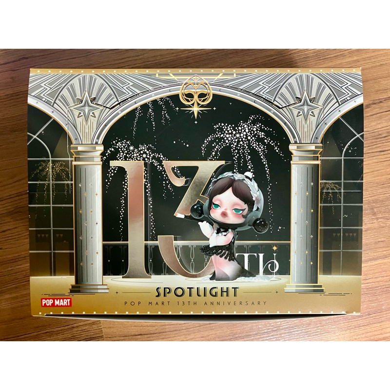 ✅ยกกล่อง(เช็คการ์ด)✅ Spotlight POP MART 13th Anniversary Series crybaby molly hirono labubu
