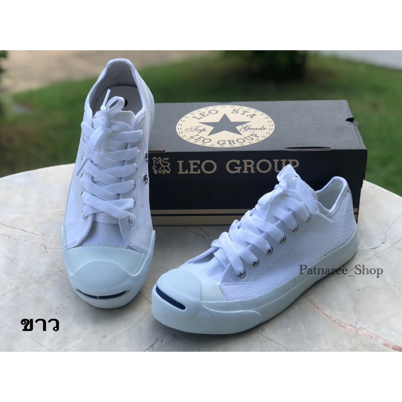 ⭐️พร้อมส่ง⭐️รองเท้าผ้าใบ Leo ลีโอ รุ่น Jack Size 37-44 - รูปที่ 5