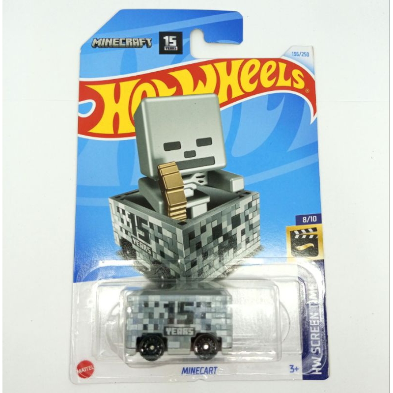 Minecraft Hot wheels มายคราฟ ฮอทวีล HW Screen Time Hotwheels Toy