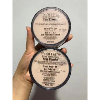 ** แป้งฝุ่น ** เรฟลอน Revlon Touch & Glow Extra Moisturizing Face Powder 43g.