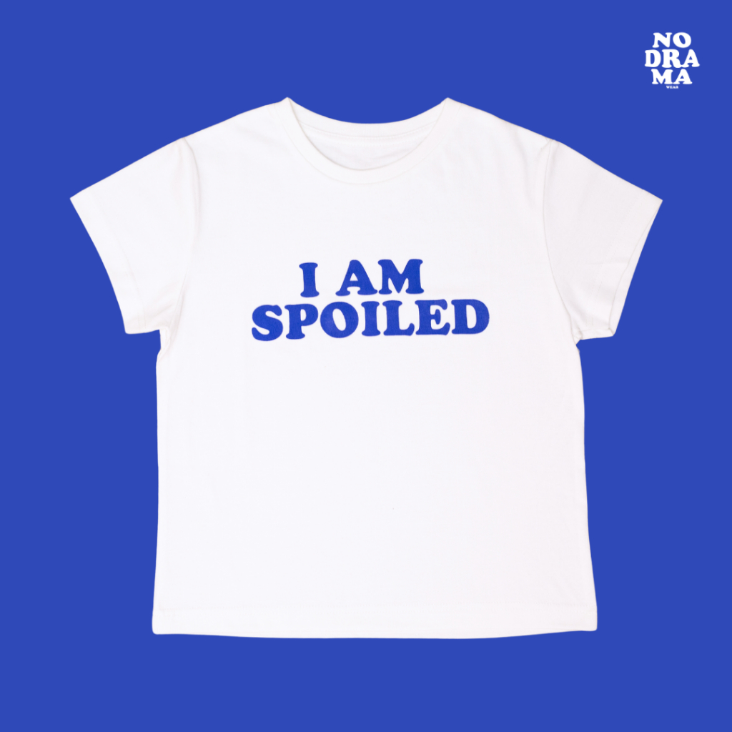 NDMW BABY TEE | CUTE BUT STUPID เสื้อ ผู้หญิง Cotton
